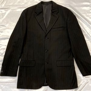 Alfani Men’s Black Suit Stripes Size M